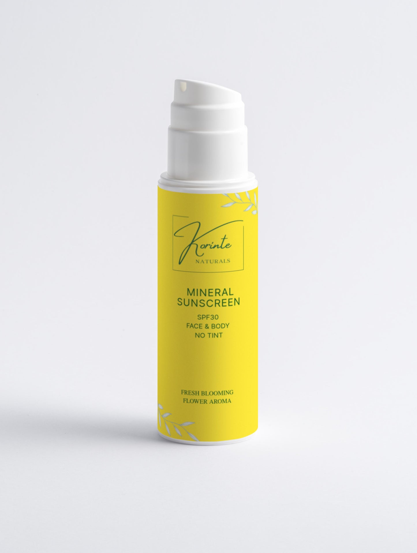 Mineral Sunscreen SPF30 for Face & Body, no tint, 150 ml