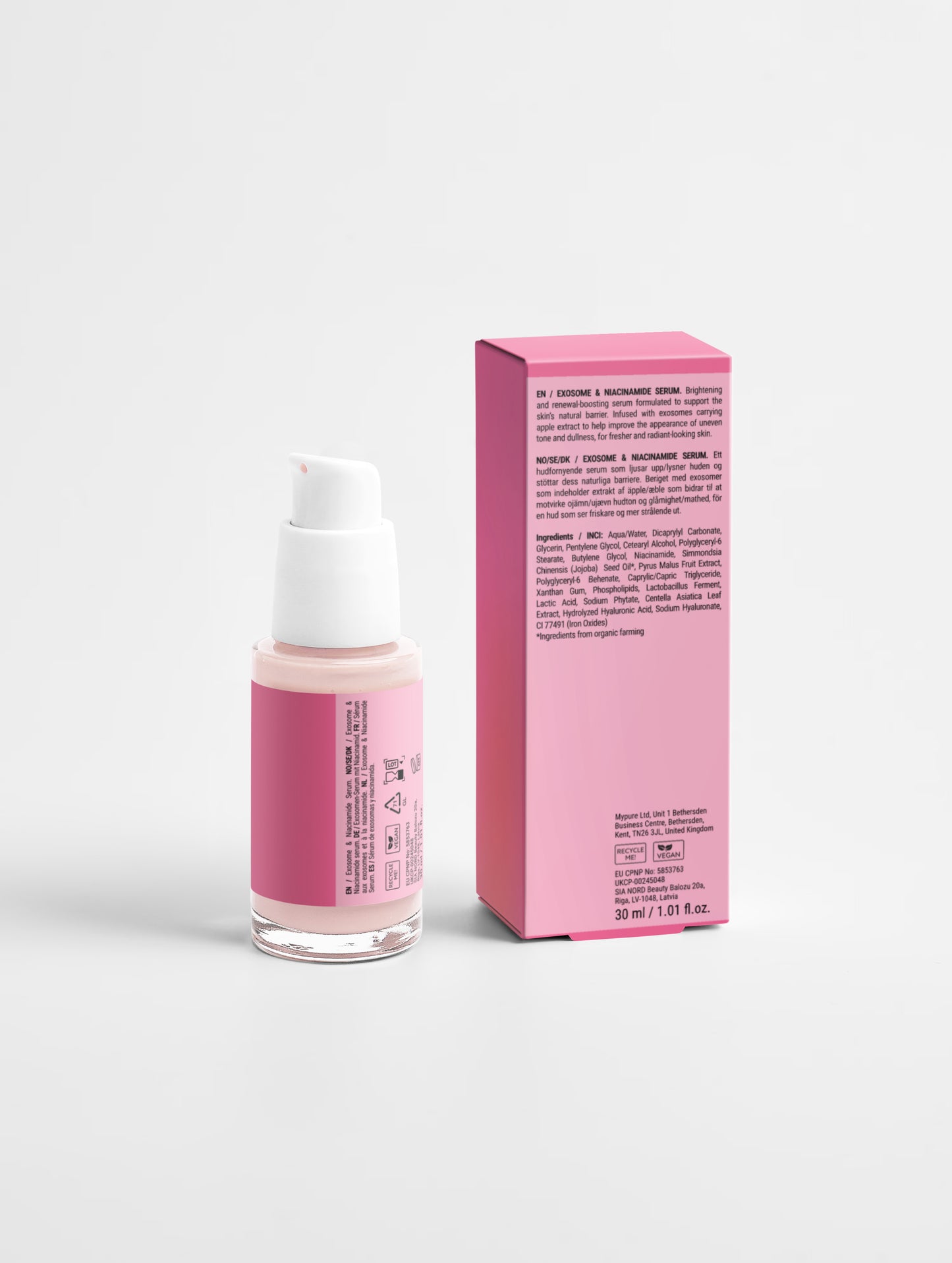 Exosome & Niacinamide Serum, 30 ml