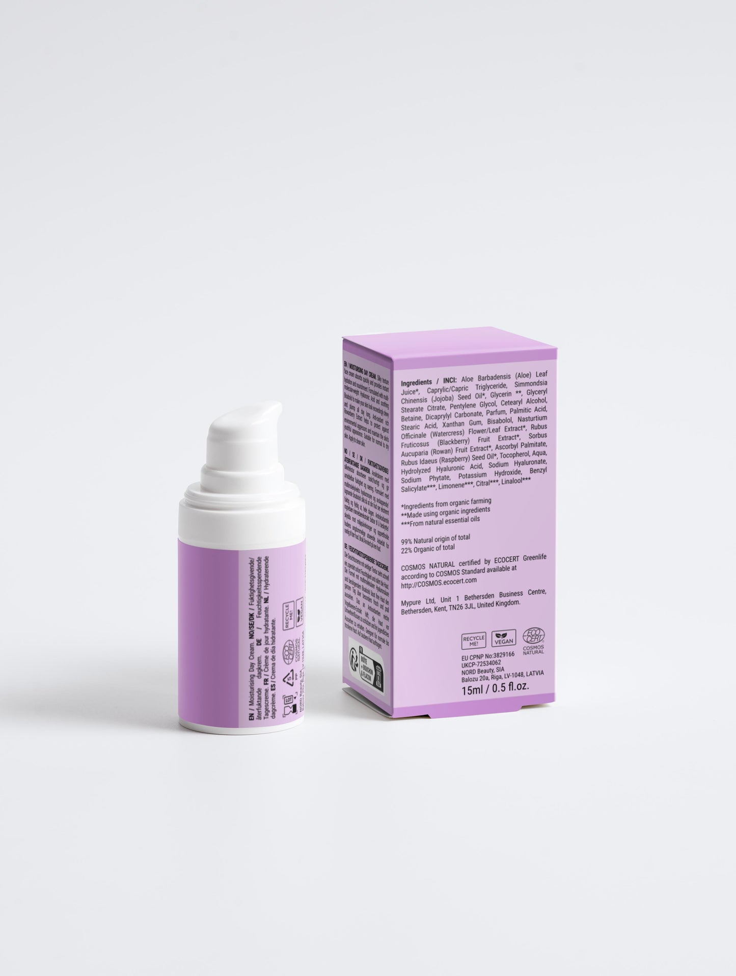 Moisturising Day Cream, 15 ml