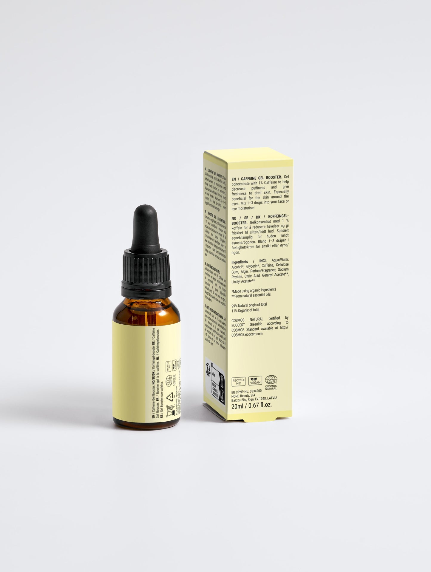 Caffeine Gel Booster, 20 ml