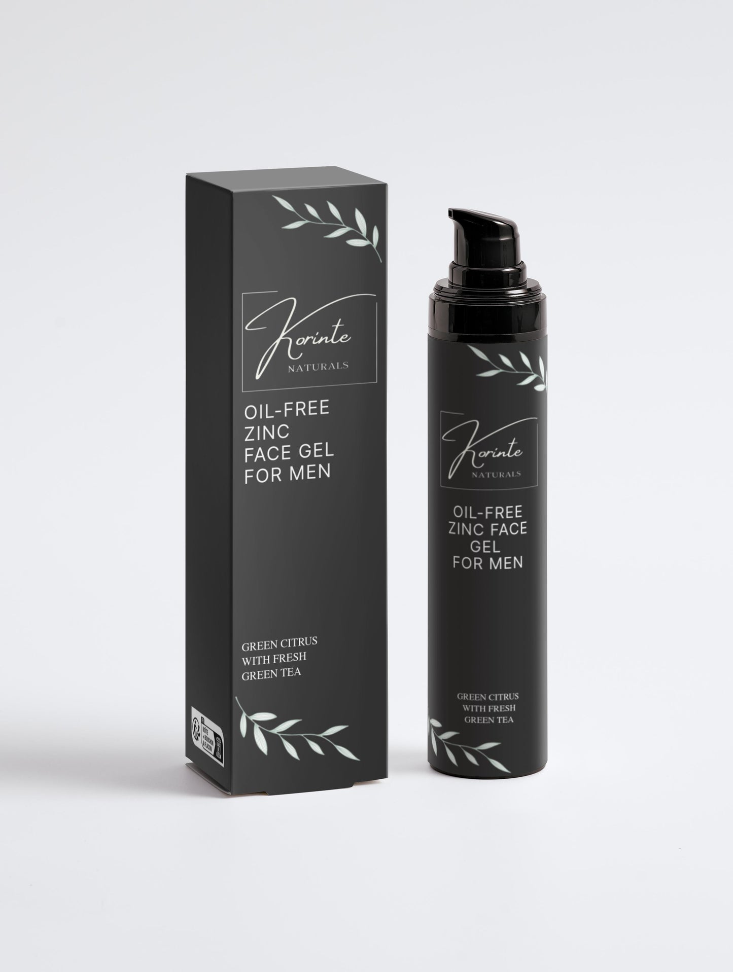 Oil-Free Zinc Face Gel for Men, 50 ml