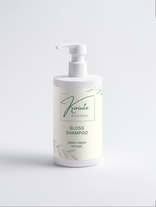 Gloss Shampoo, Smoky Green Vetiver, 400 ml