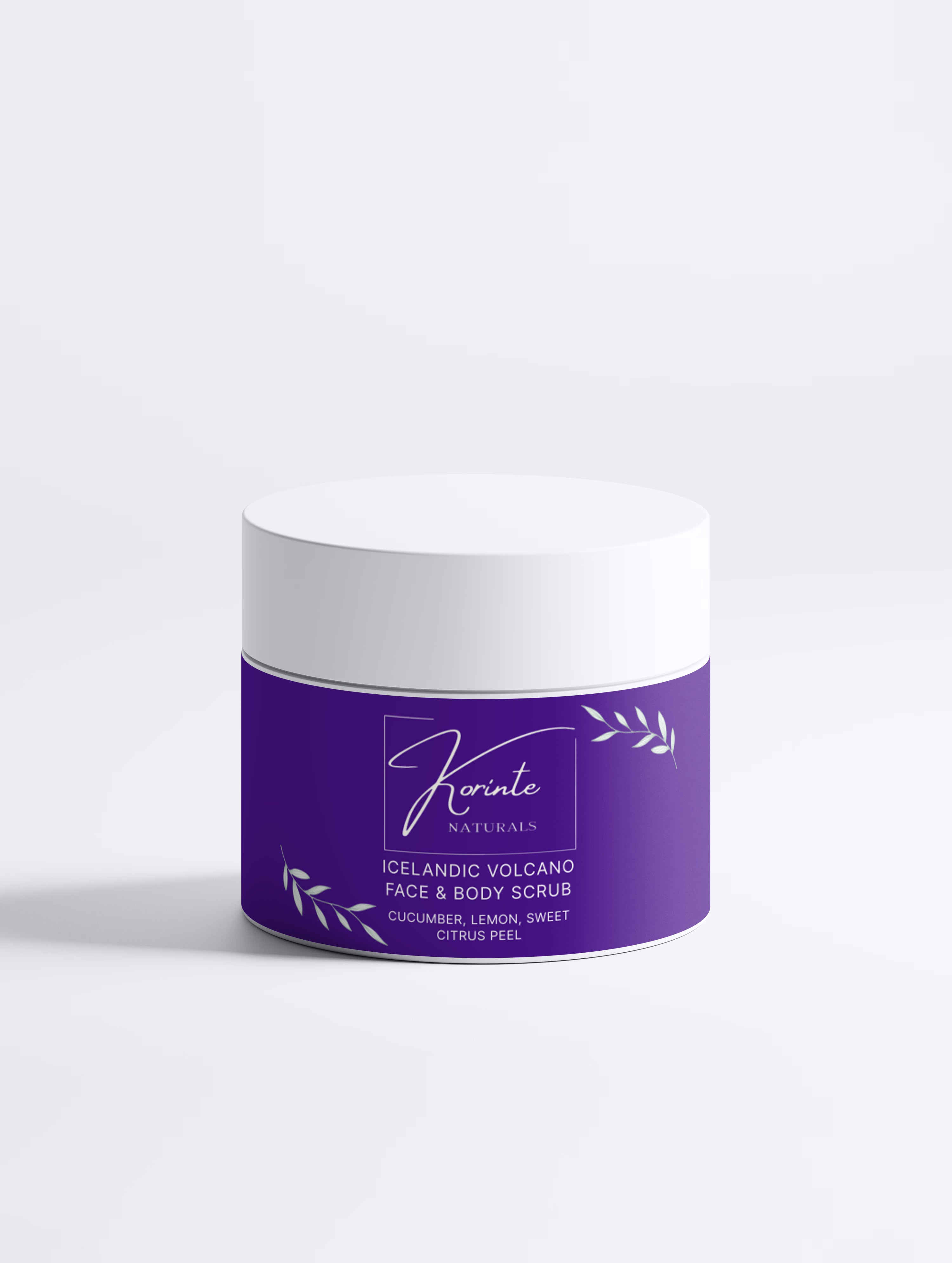 Icelandic Volcano Face & Body Scrub, 170 ml