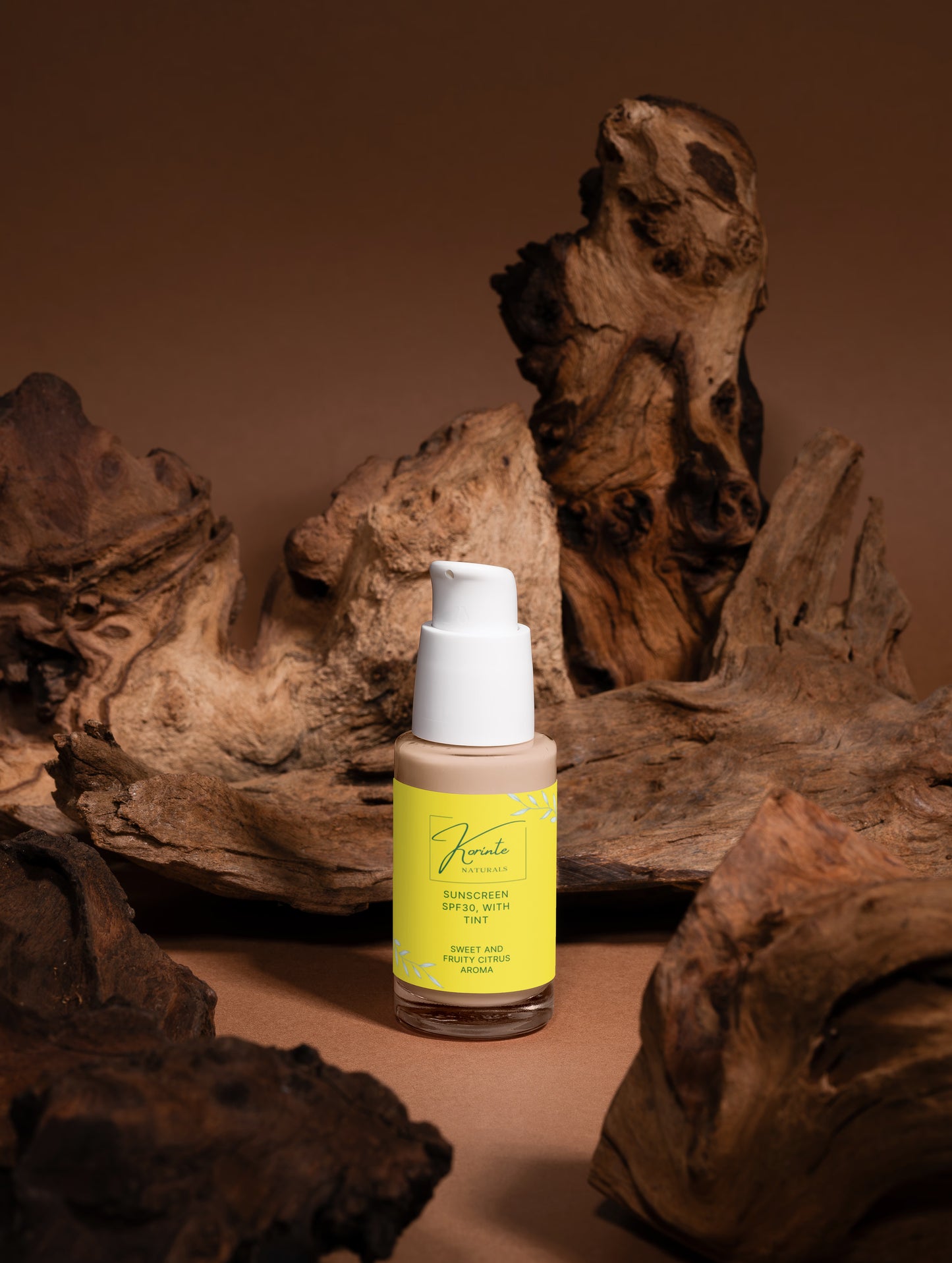 Sunscreen SPF30, with tint, 30 ml