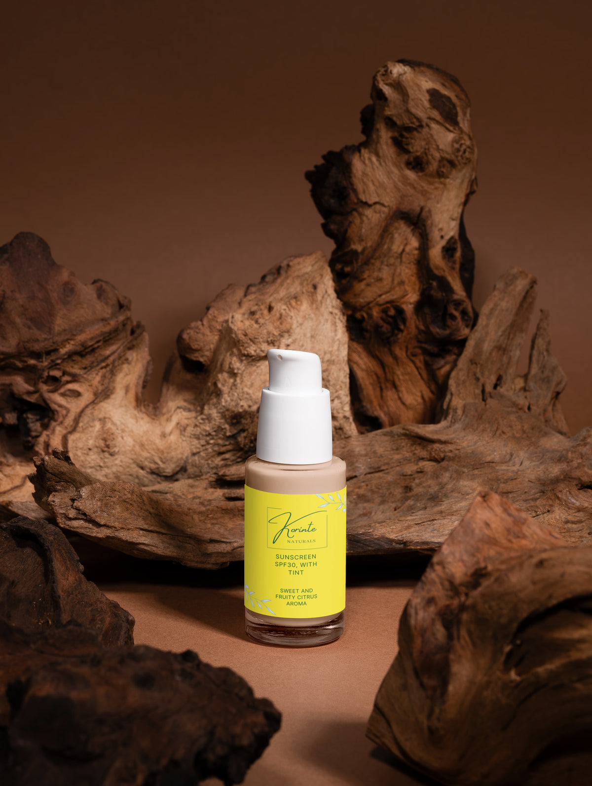 Sunscreen SPF30, with tint, 30 ml