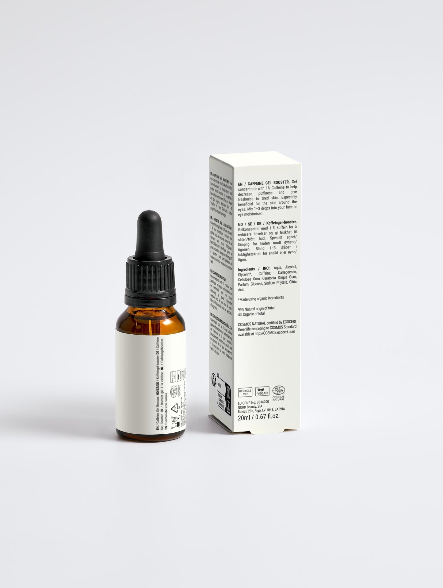 Caffeine Gel Booster, 20 ml