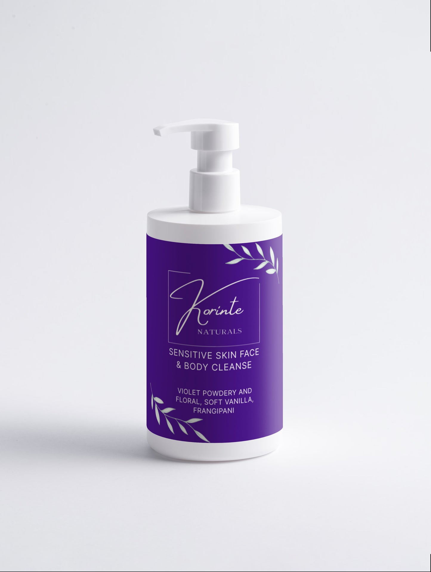 Sensitive Skin Face & Body Cleanser, 390 ml