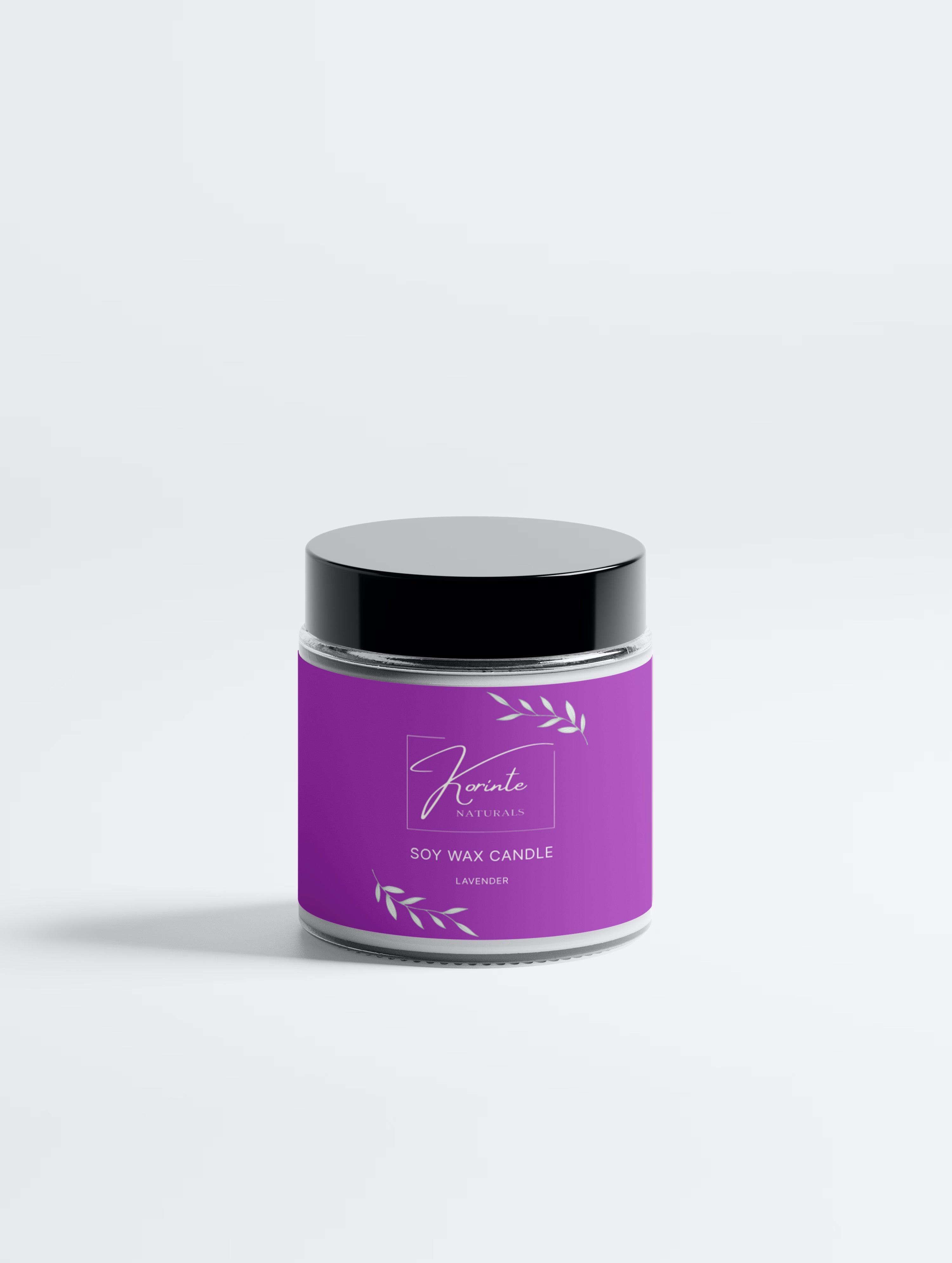 Soy Wax Candle, Lavender, 100ml