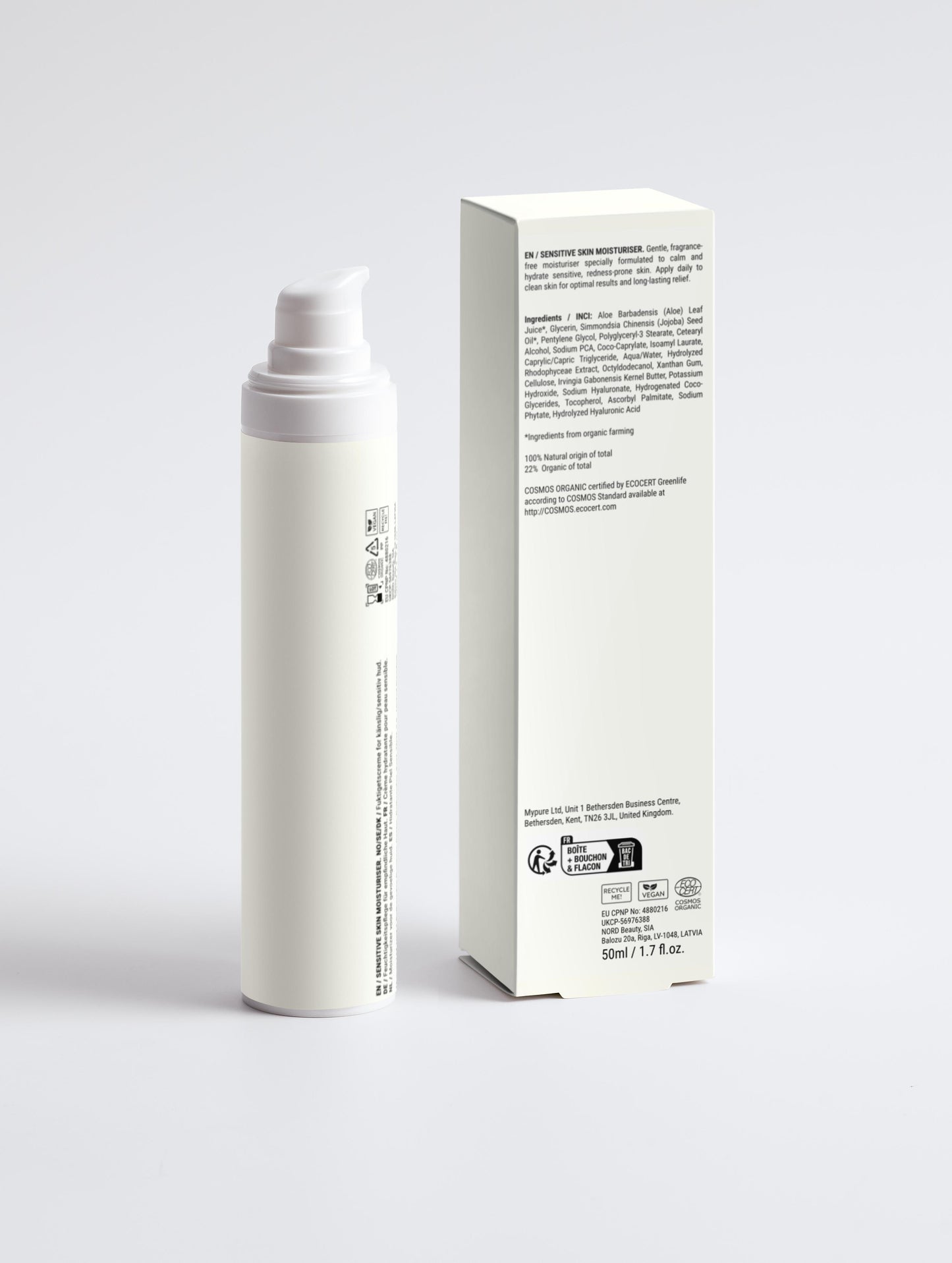 Sensitive Skin Moisturiser, 50 ml