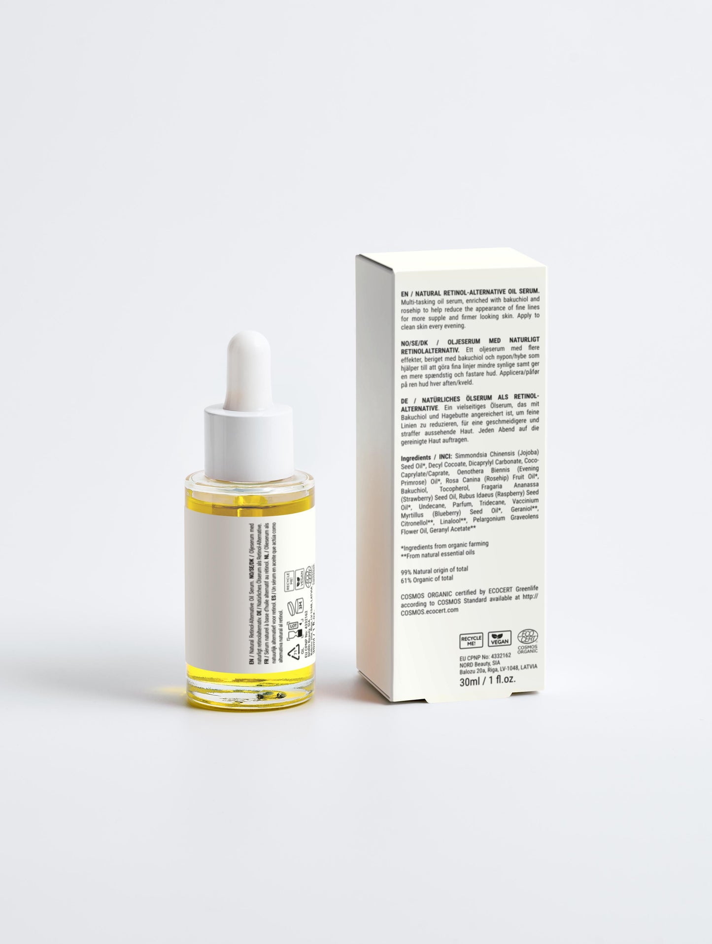 Natural Retinol-Alternative Oil Serum, 30 ml