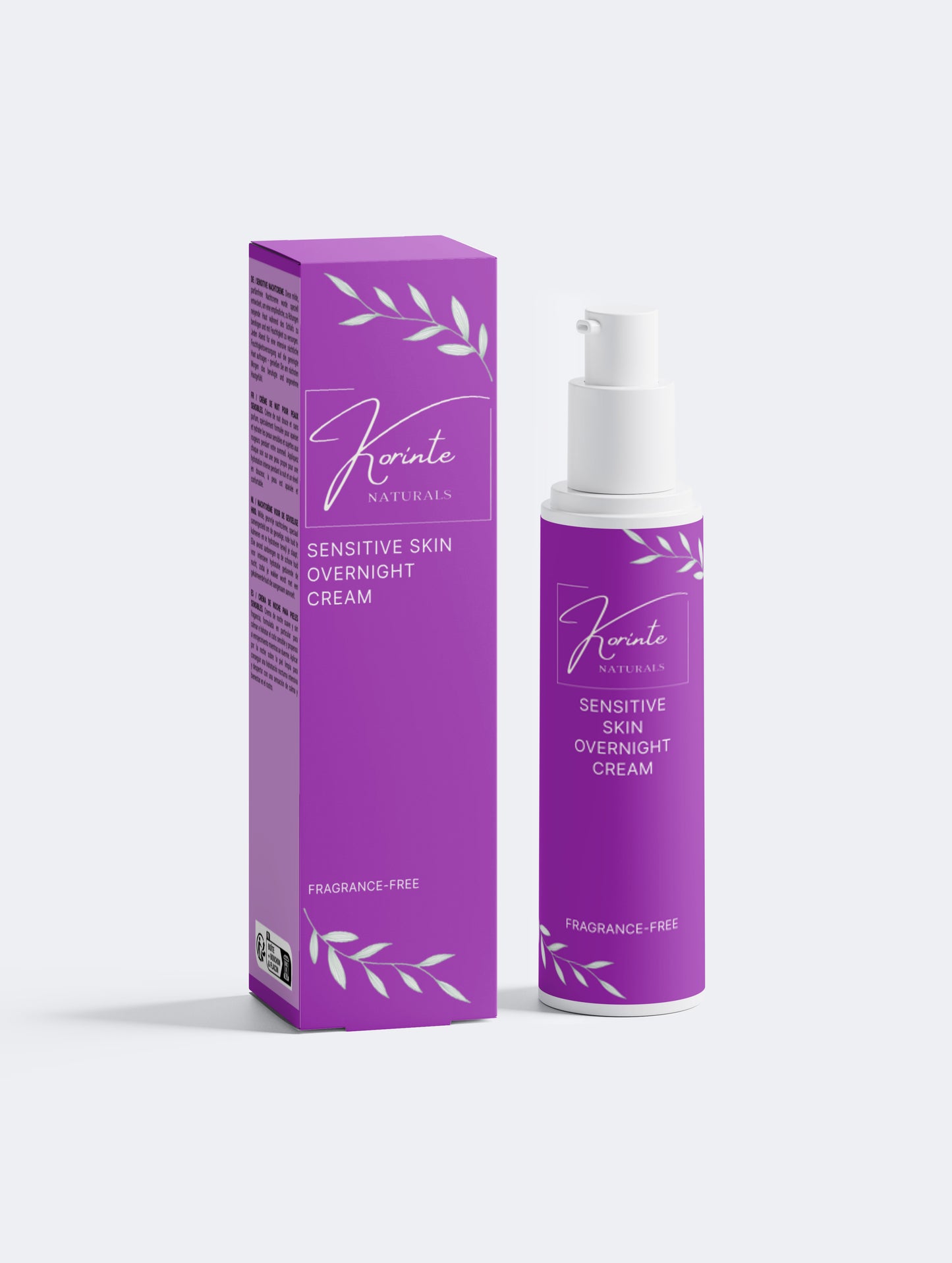 Sensitive Skin Overnight Cream, Fragrance-Free, 50ml