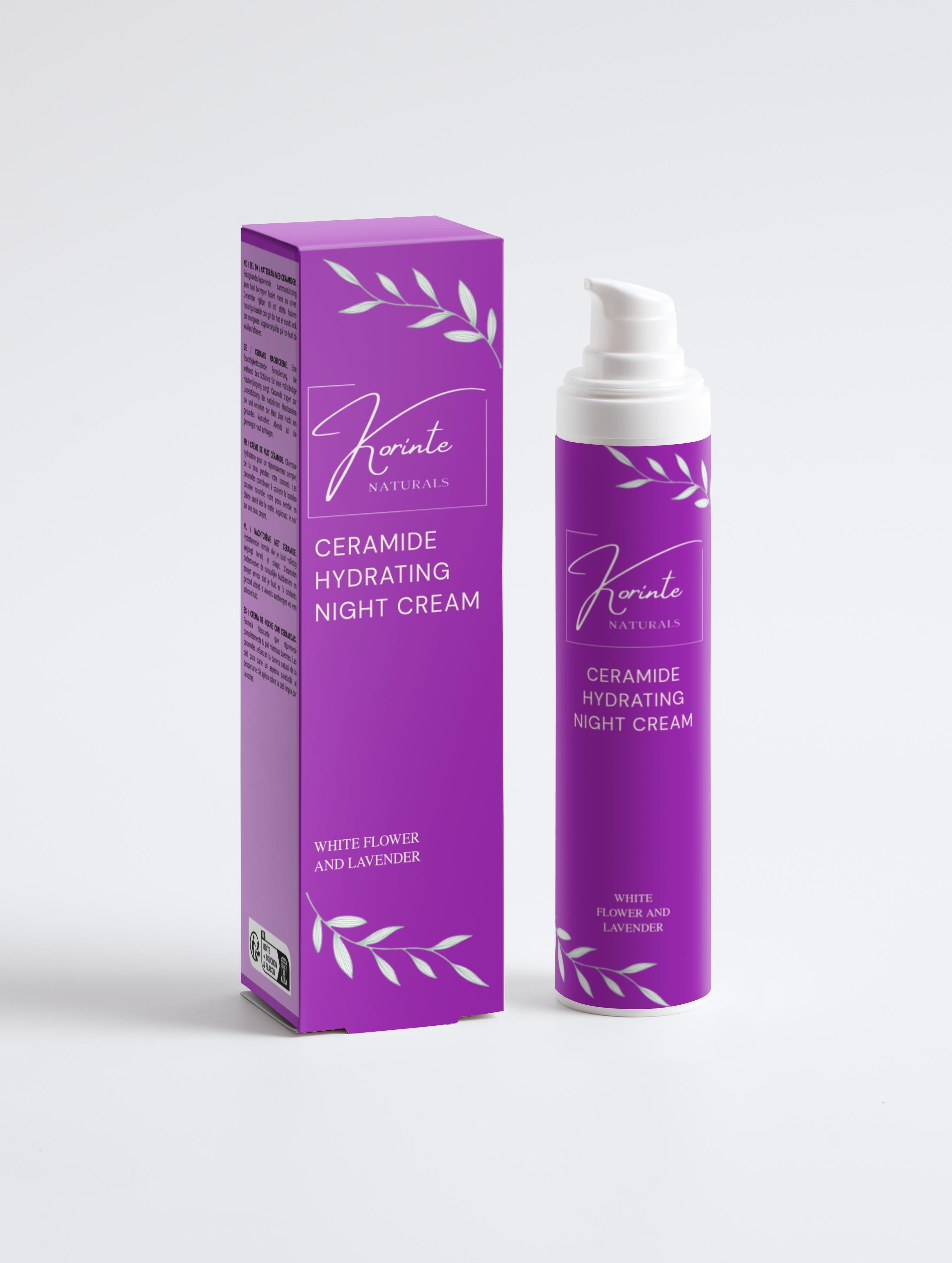 Ceramide Hydrating Night Cream, 50 ml